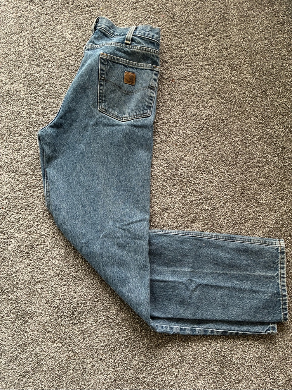 Carhartt Relaxed Fit High Rise Denim Jeans